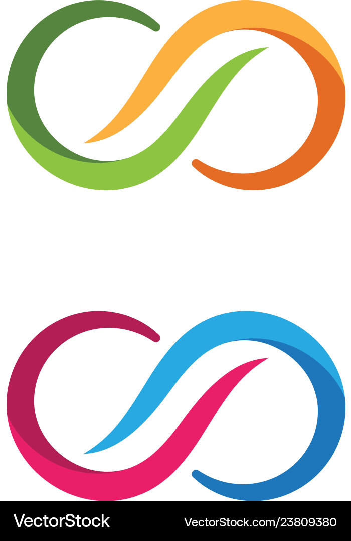 Infinite Loop Symbol vector image