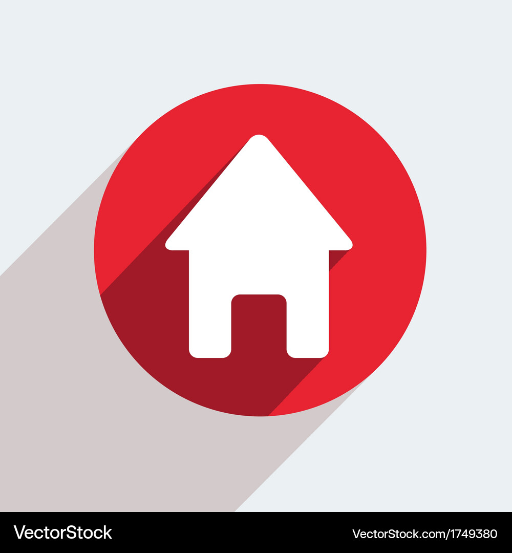 Red Circle Icon - Simple Shape Vector Image
