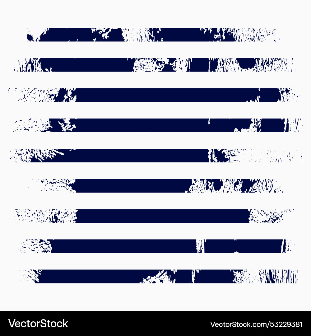 Collection of grungy distress texture background Vector Image