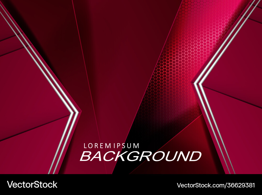 Dark Gradient Red Abstract Composition vector image
