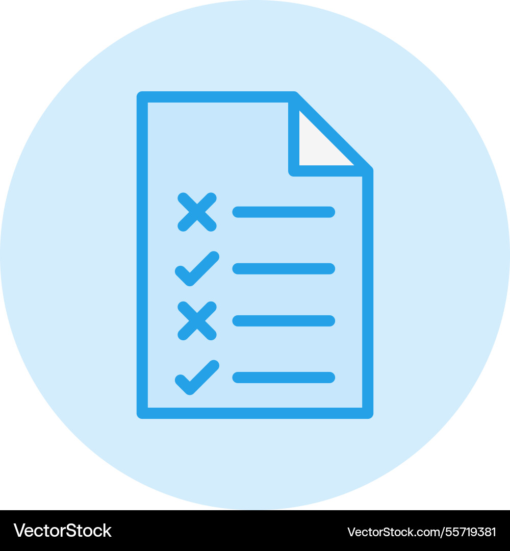 Testing icon design Vector Image