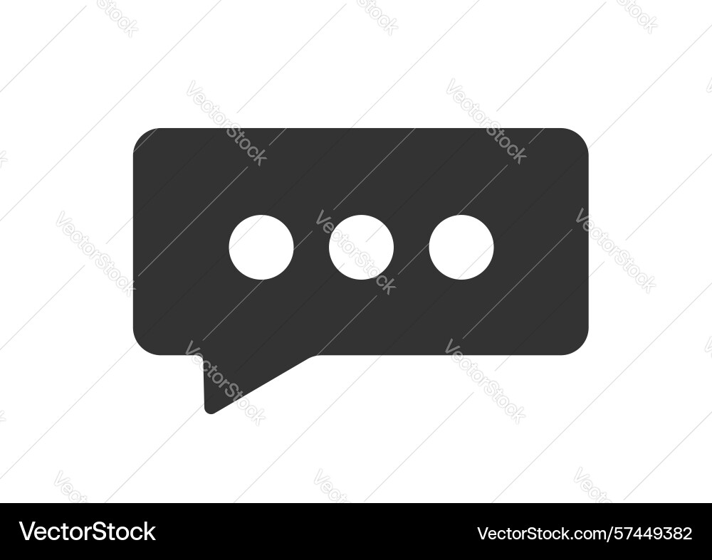 Chat message sms icon with secret password otp Chat message sms icon with secret password otp vector image