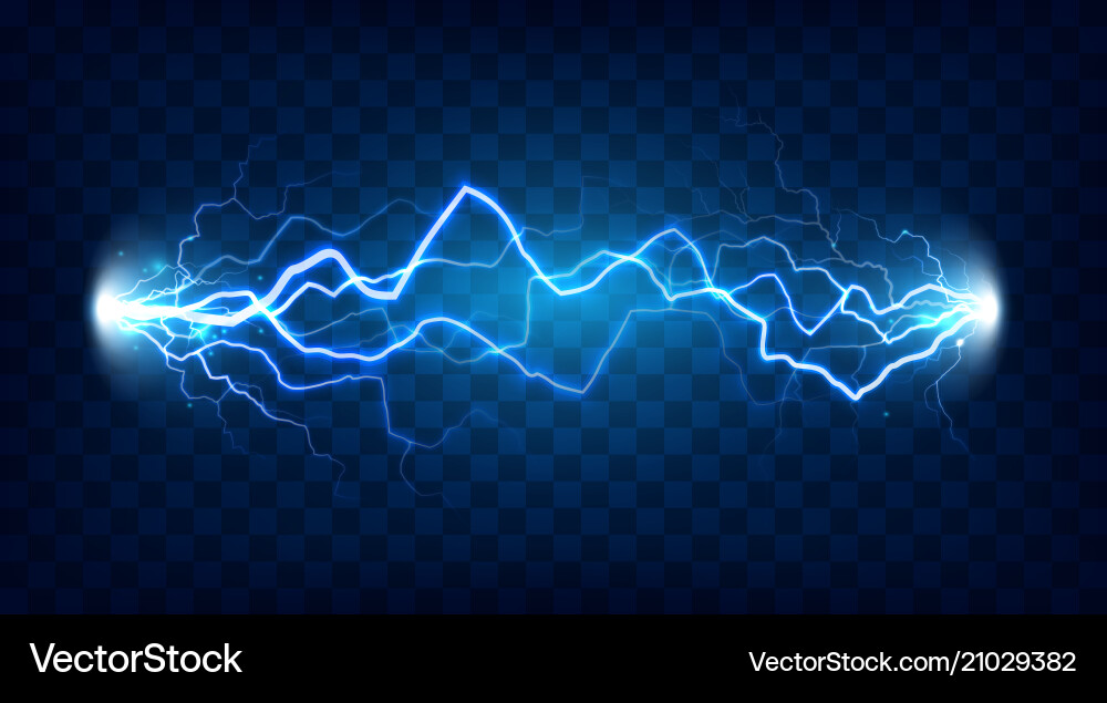 Electric discharge shocked effect for design Electric discharge shocked effect for design vector image