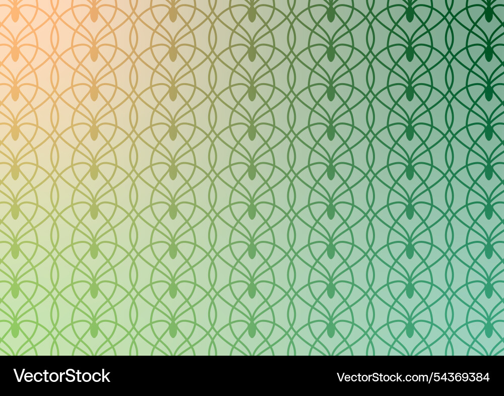 Green line pattern set art abstract background Green line pattern set art abstract background vector image