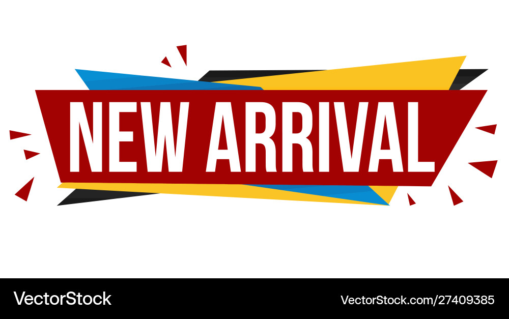 New arrival banner design New arrival banner design vector image