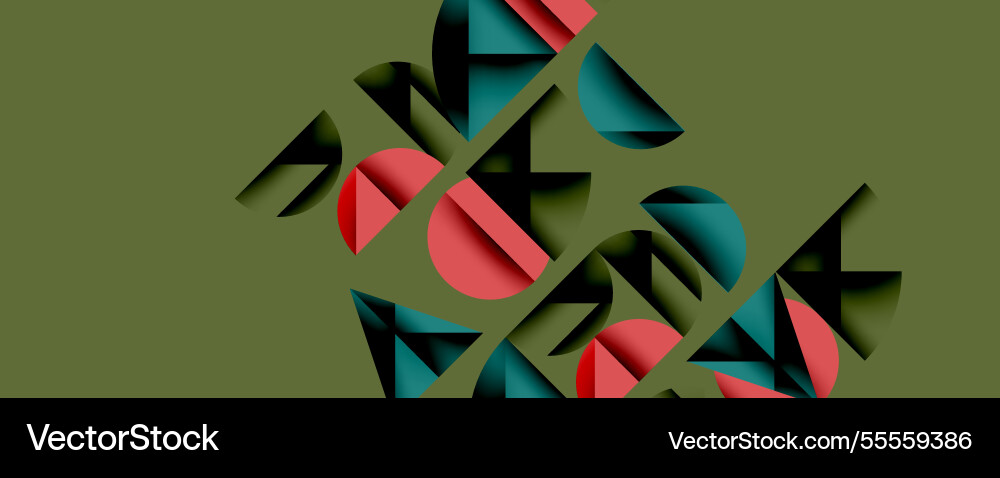 Abstract geometric pattern with intersecting Abstract geometric pattern with intersecting Vector Image