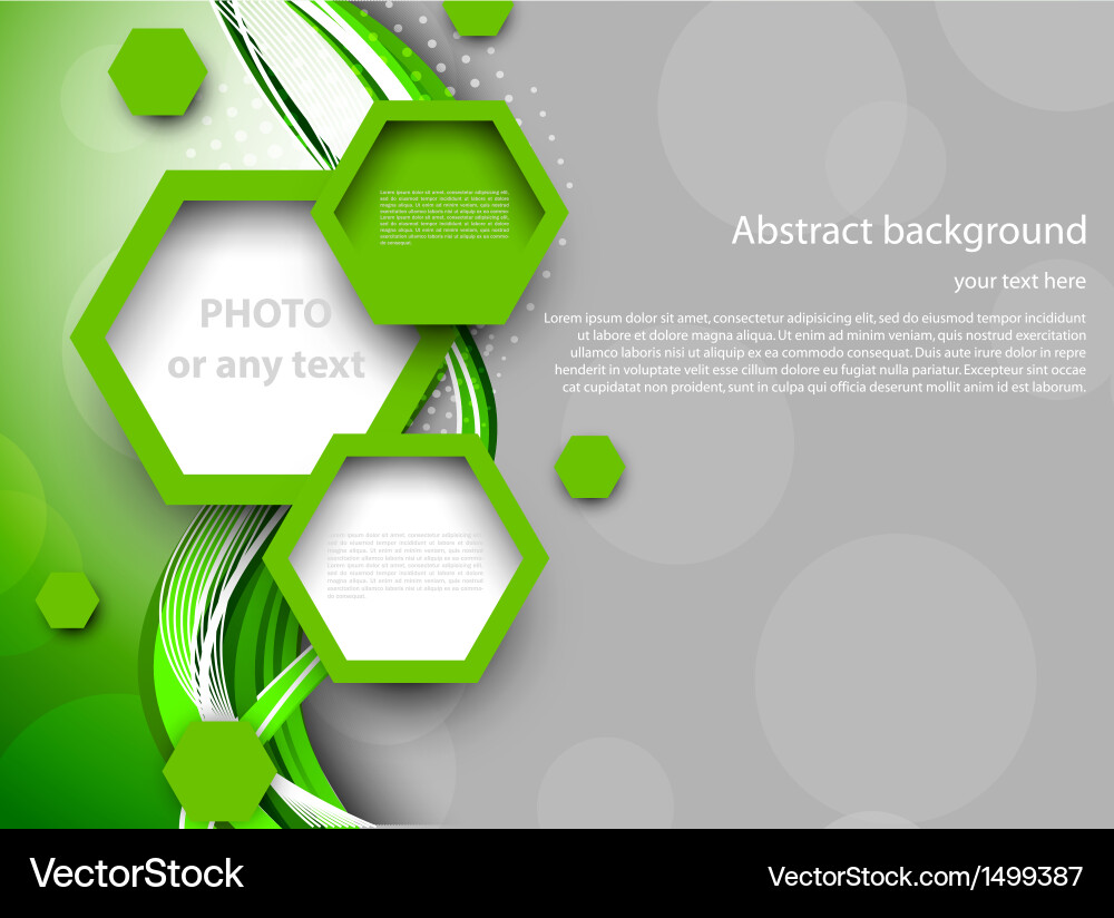 Abstract green background Royalty Free Vector Image