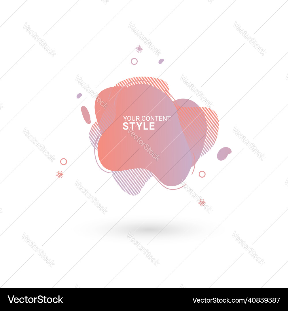 Nice abstract design with gradient colored style Nice abstract design with gradient colored style Vector Image