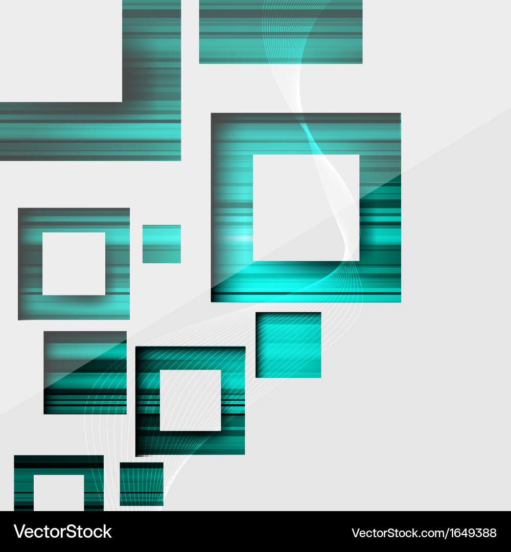 Abstract background with colored lines vector image