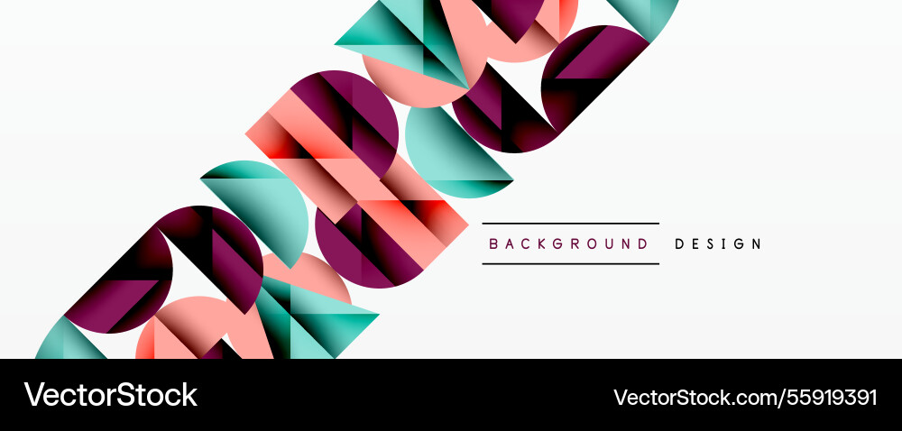 Abstract geometric background with layered Abstract geometric background with layered vector image