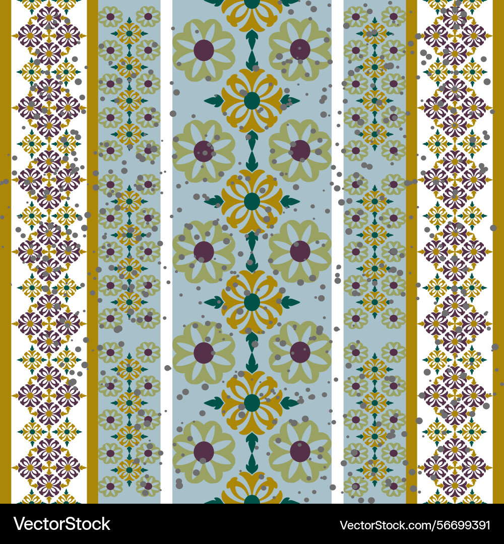 Seamless pattern with decorative elements Seamless pattern with decorative elements Vector Image