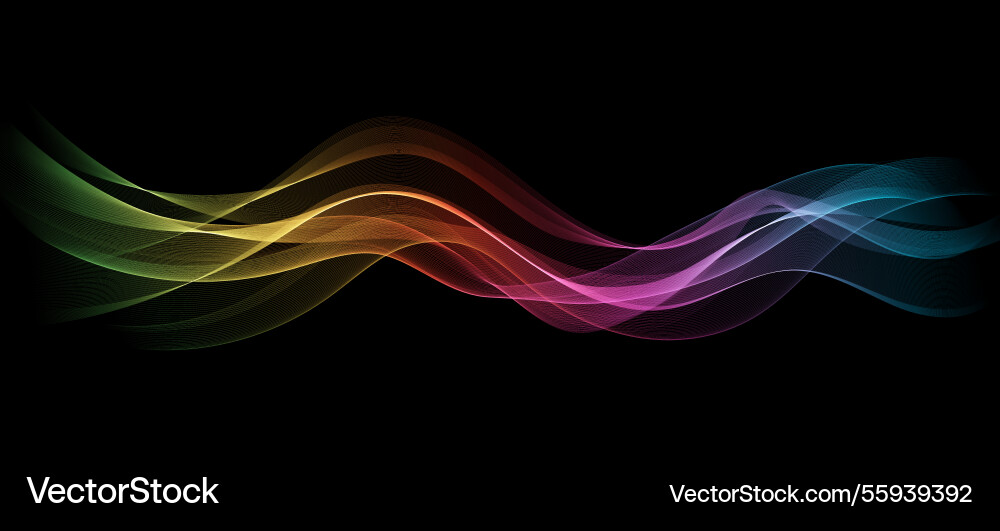 Abstract background transparent waved Abstract background transparent waved vector image