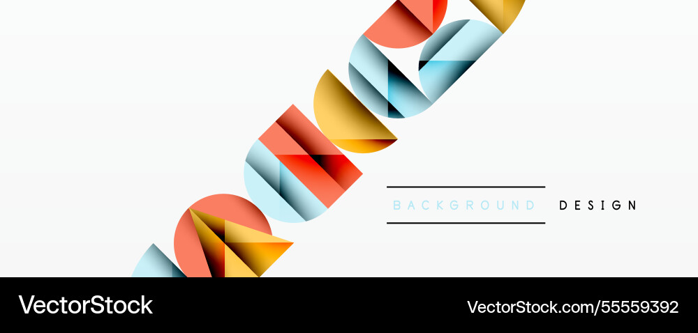 Abstract geometric pattern with intersecting Abstract geometric pattern with intersecting Vector Image