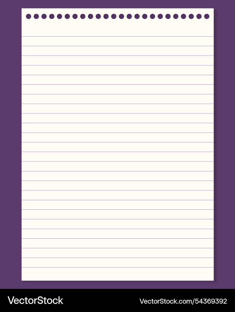 Grid paper abstract striped background with color vector image