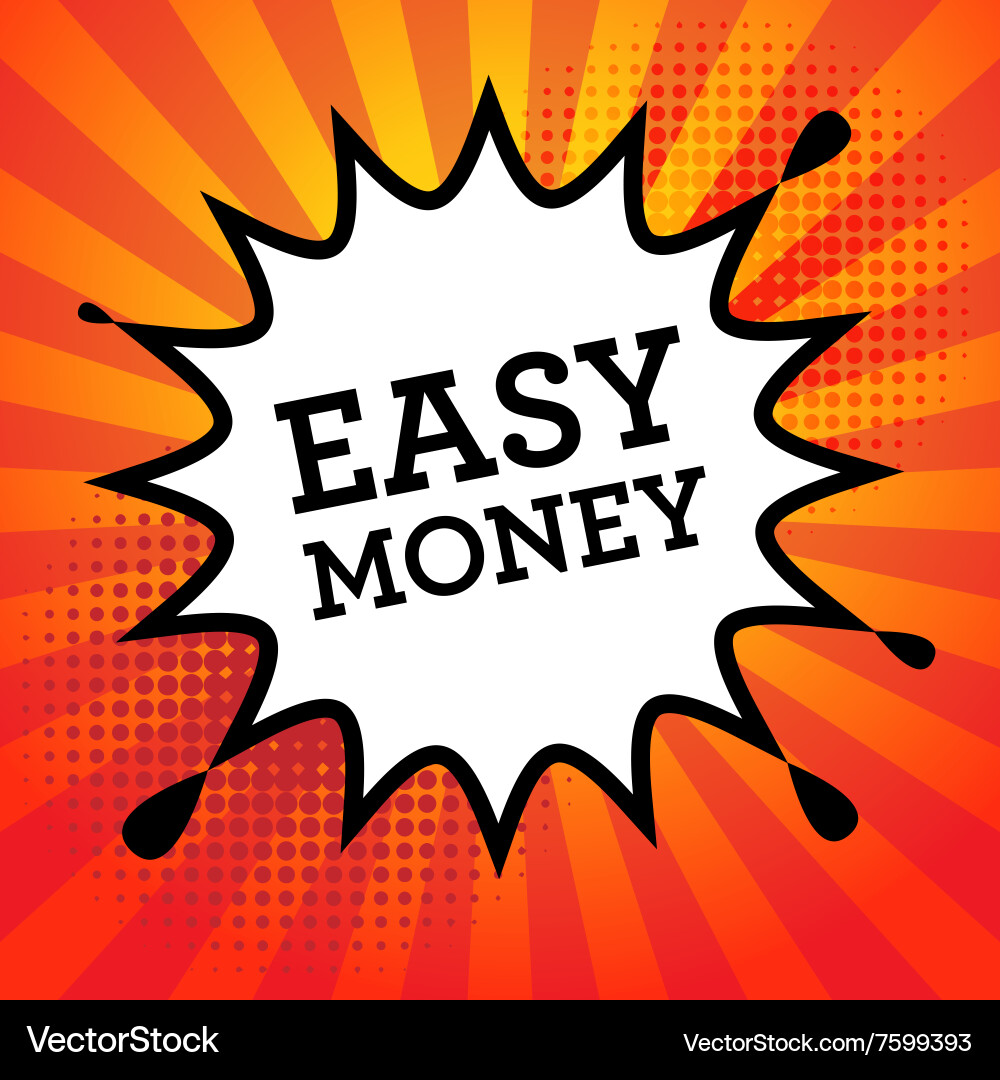 Money Explosion Vector Image