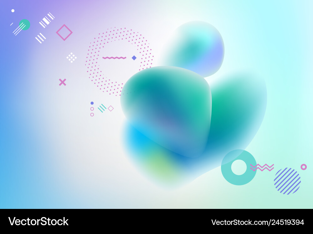 Abstract Background Elements Vector Image