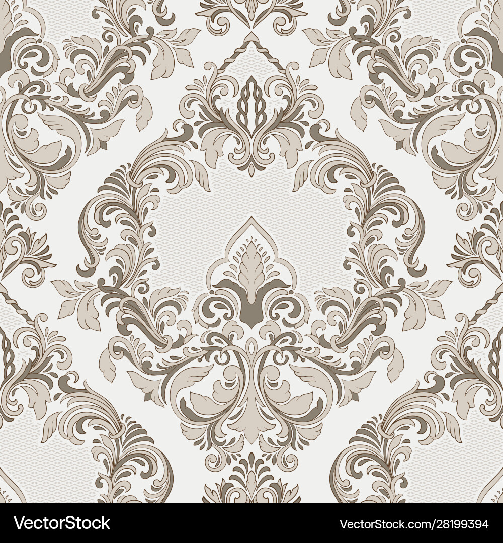 Damask nahtlose Musterelement klassische Damask nahtlose Musterelement klassische vektorbild