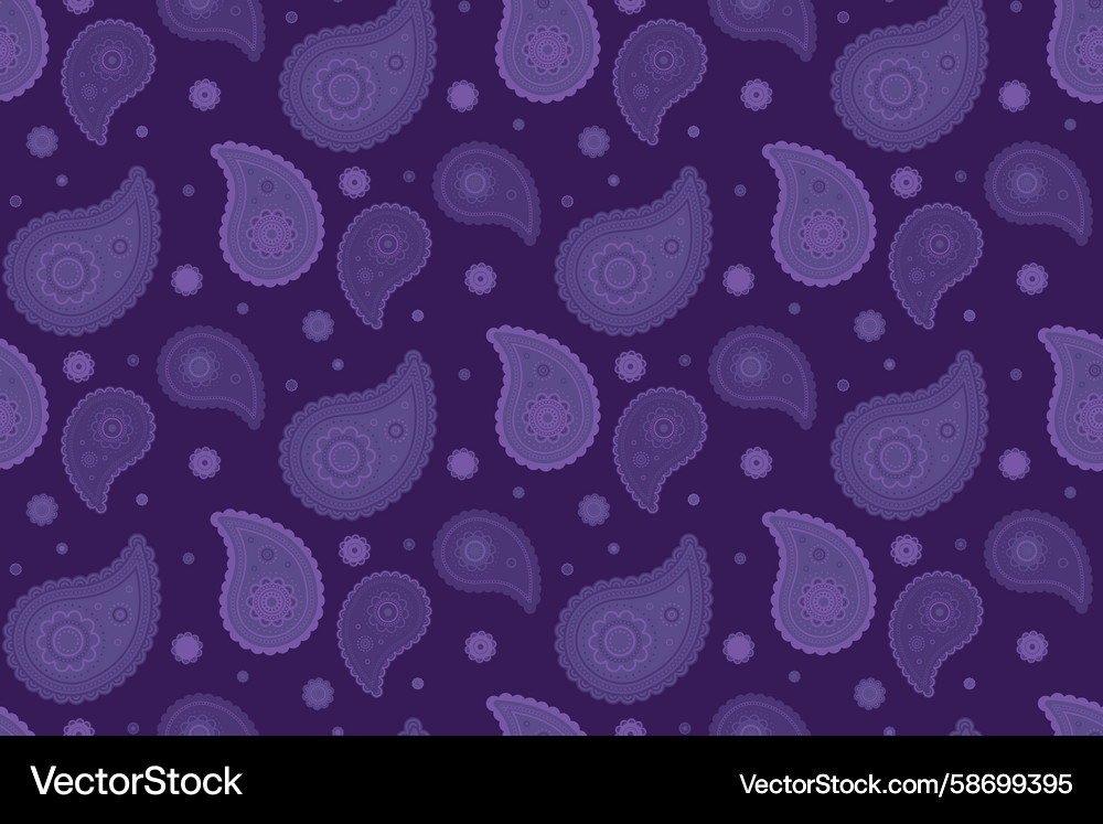 Springtime royalty and arabic repeat complexity Vector Image