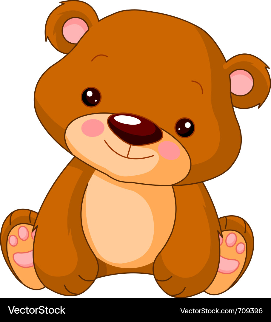 Teddy bear Royalty Free Vector Image - VectorStock