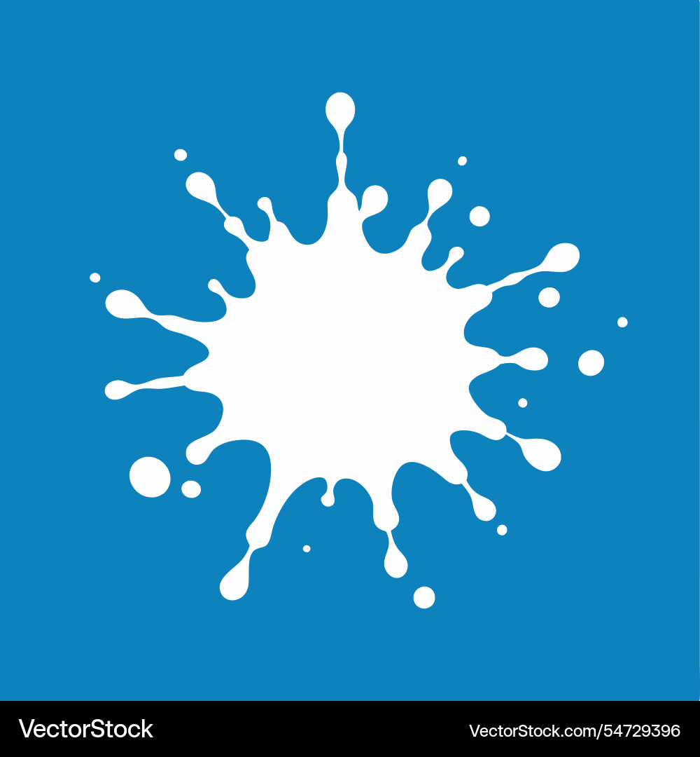 Vibrant blauer Hintergrund mit einem dynamischen Spritzer Vibrant blauer Hintergrund mit einem dynamischen Spritzer vektorbild