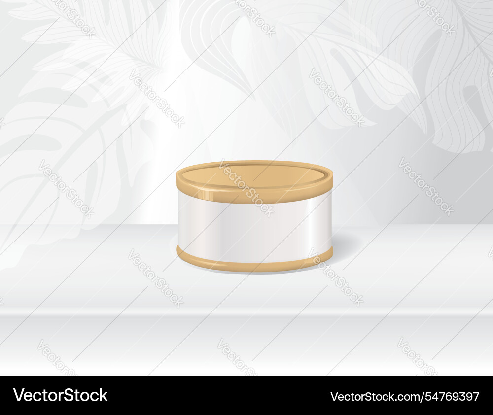 3d clean soft stage background product display 3d clean soft stage background product display vector image