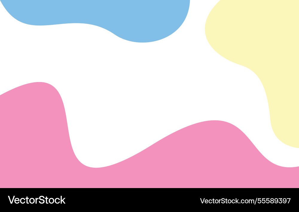 Abstract background simple design colorful fluid Abstract background simple design colorful fluid Vector Image