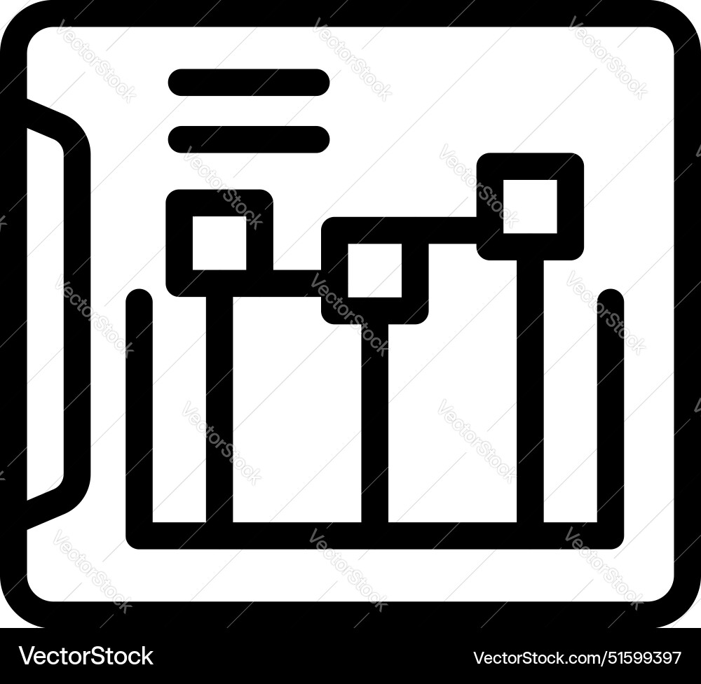 Audio editing software displaying digital sound Audio editing software displaying digital sound vector image