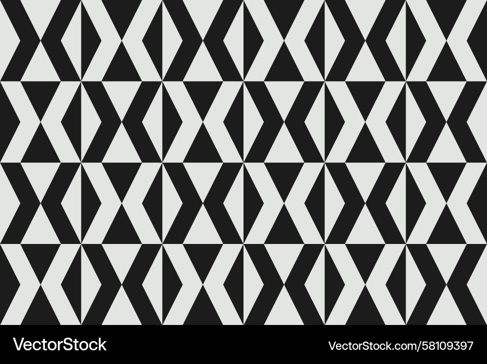 Grey Triangular Pattern Background Vector Image
