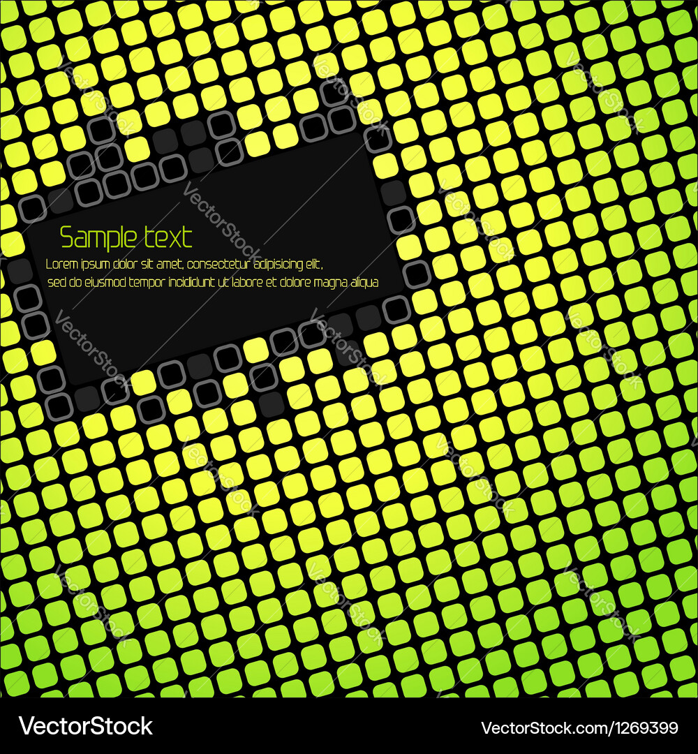 Abstract geometric background with space for text Vector Image