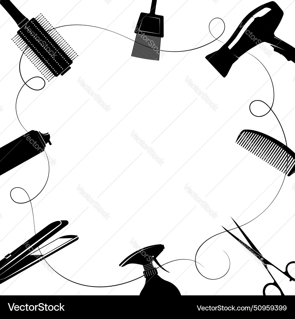 Stylist tool kit for hair care beauty salon design
