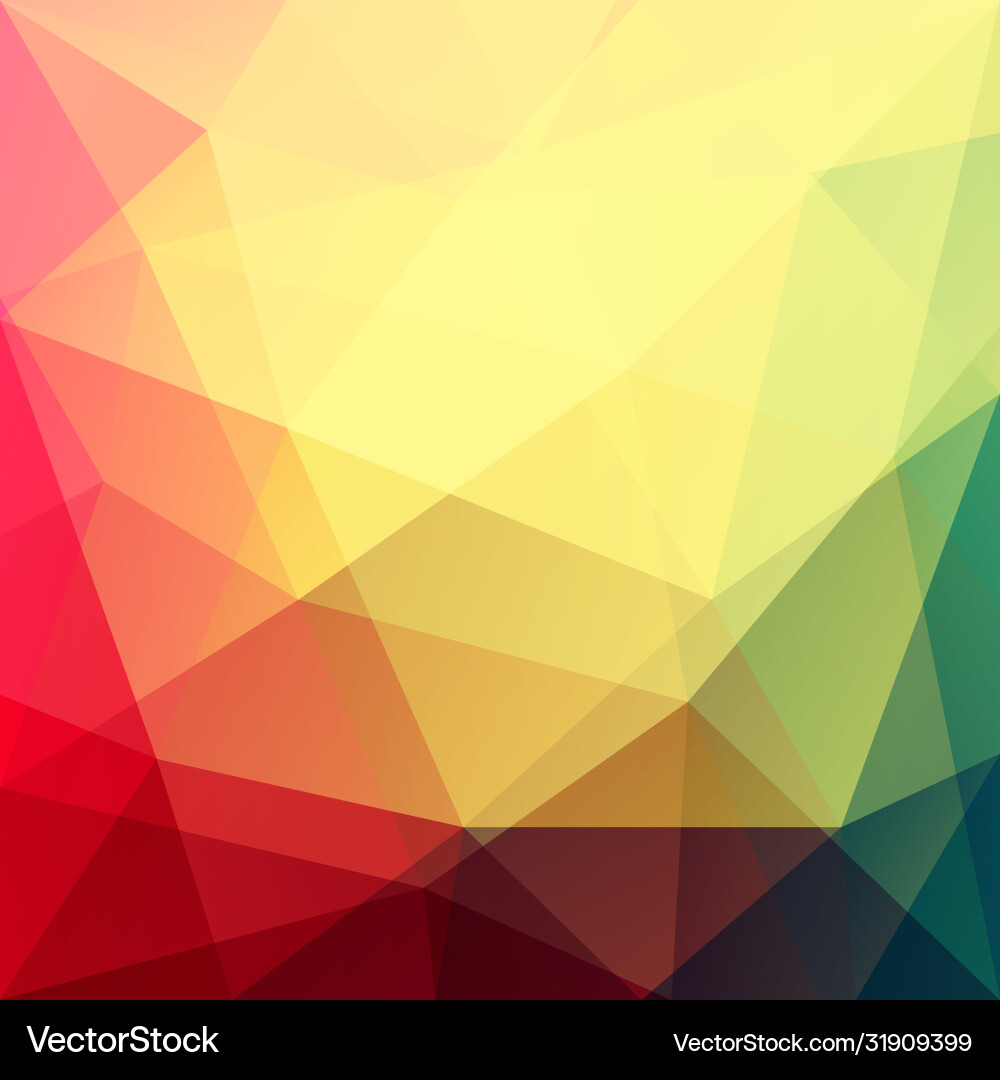 Vibrant triangular background Vibrant triangular background vector image