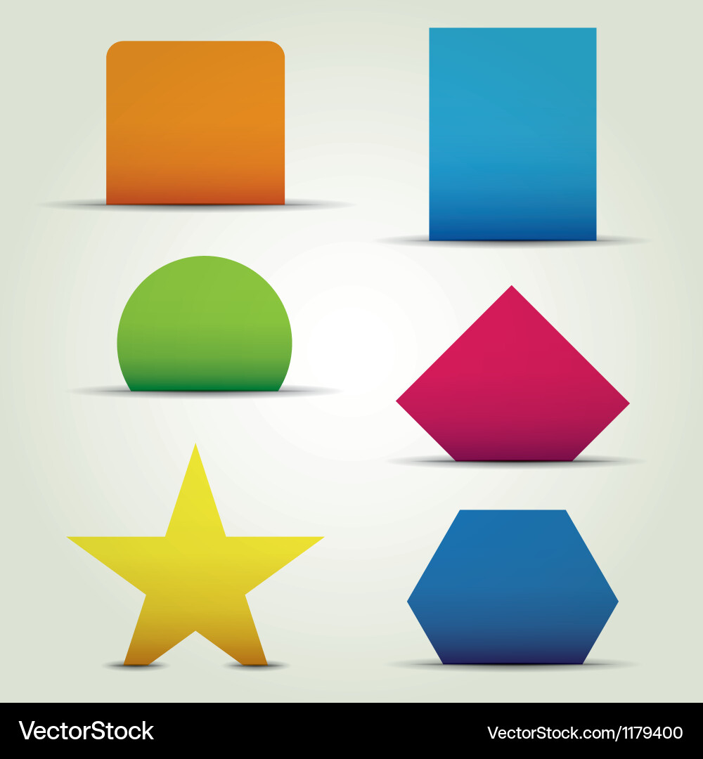 Abstract background of color template for a text Vector Image