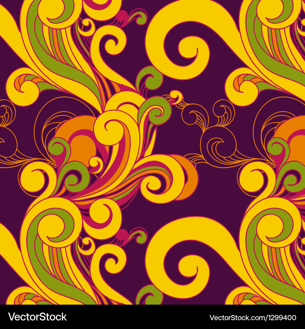 Seamless pattern vector image