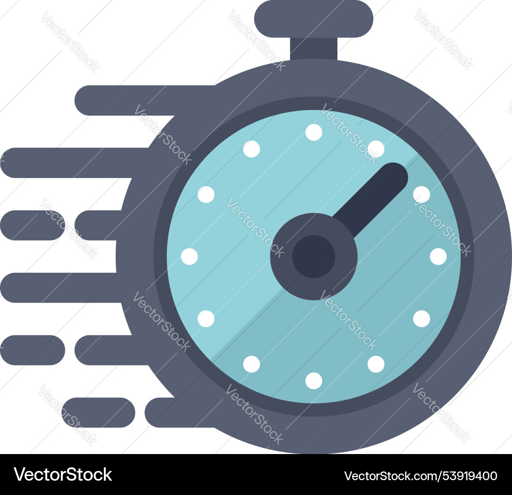 Stopwatch running time passing clock speed timer Stopwatch running time passing clock speed timer vector image