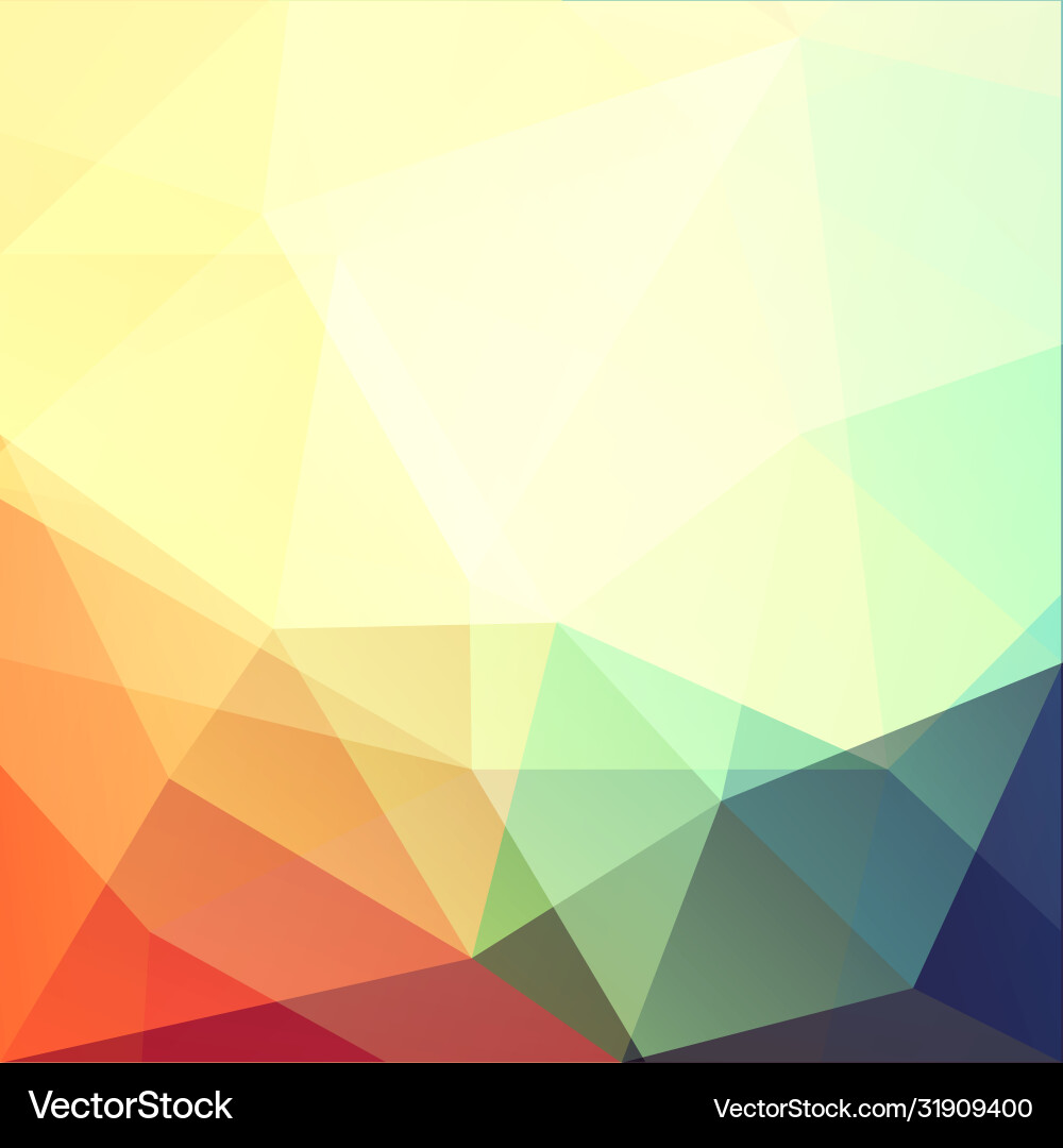 Vibrant triangular background Vibrant triangular background vector image