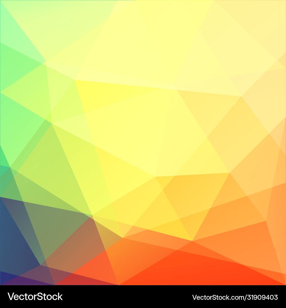 Vibrant triangular background Vibrant triangular background vector image
