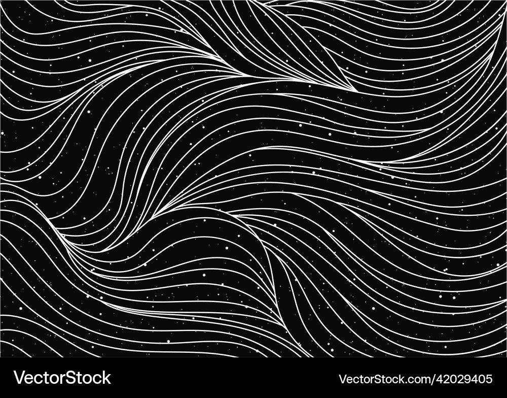 Abstract Wave Pattern vector image