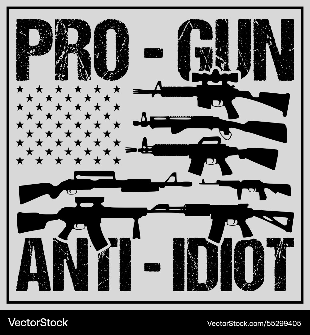T-shirt Homme 2nd Amendment - Message 'We Don't Need Gun Control...' - Tailles S à 4XL