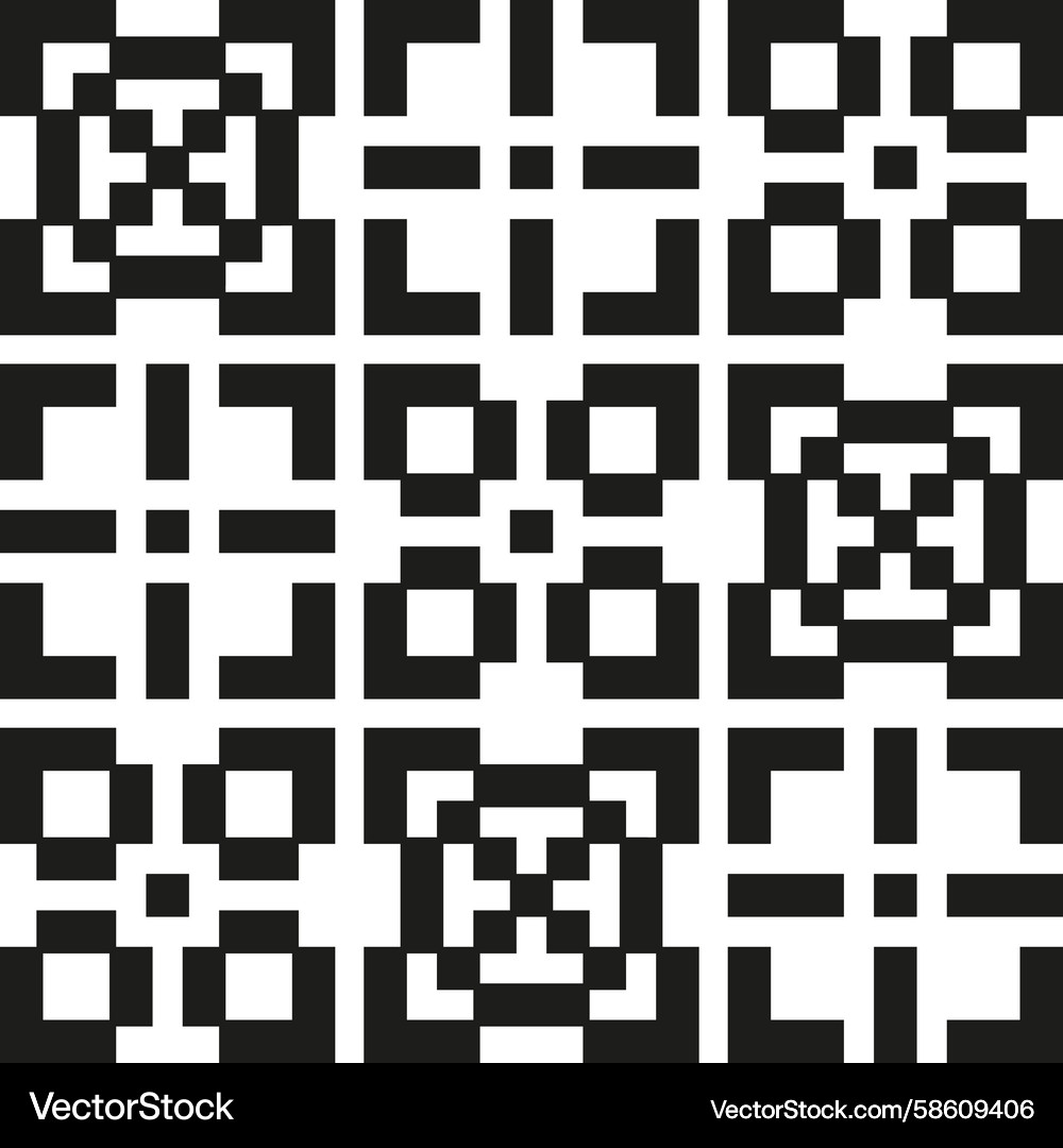 Geometric square patterns small abstract blocks Geometric square patterns small abstract blocks Vector Image
