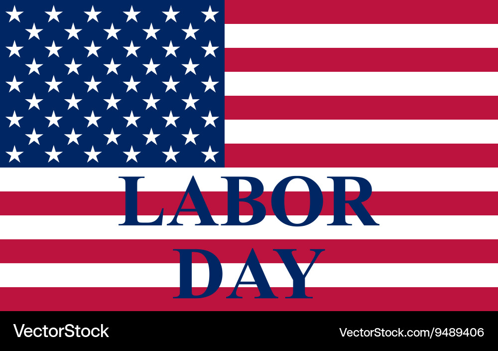 Labor Day Celebration Vector Image