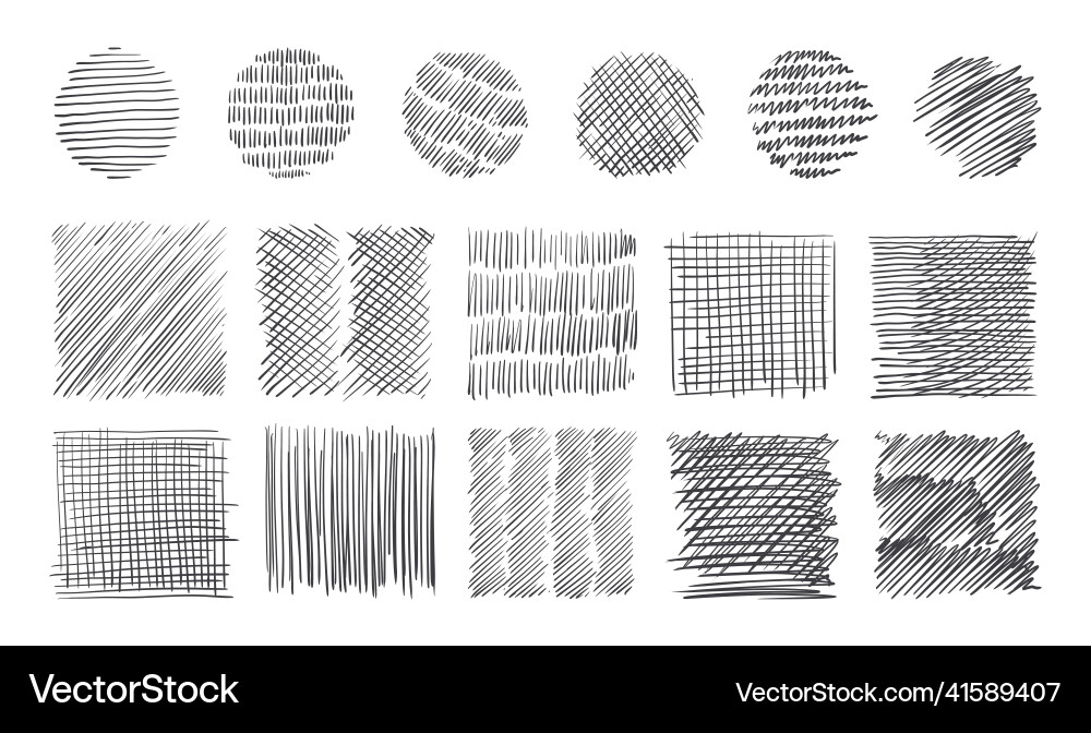 Pencil stroke pattern pen doodle scrawl hand Pencil stroke pattern pen doodle scrawl hand vector image