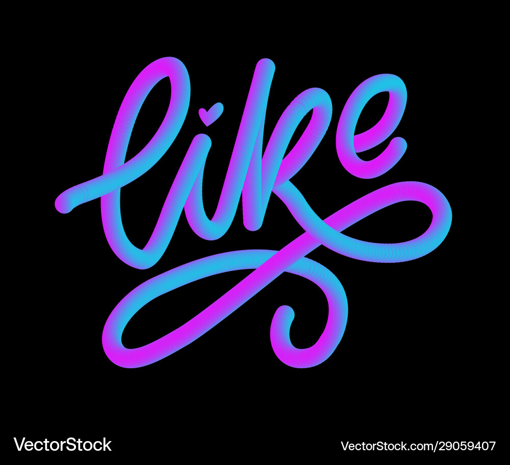 Trendy 3d like letter great design for any Trendy 3d like letter great design for any vector image