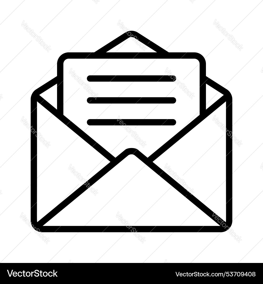 Inbox vector image