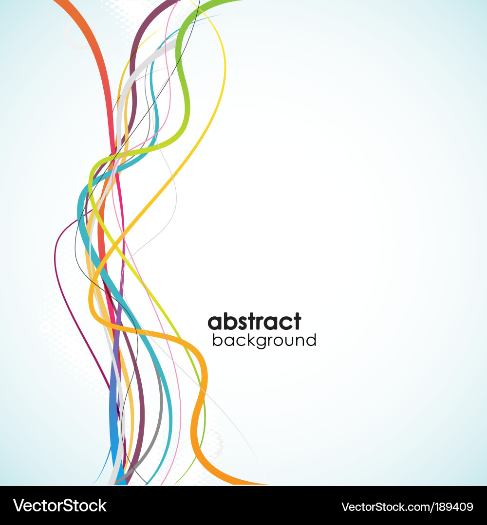 Dynamic Lines Abstract Background vector image