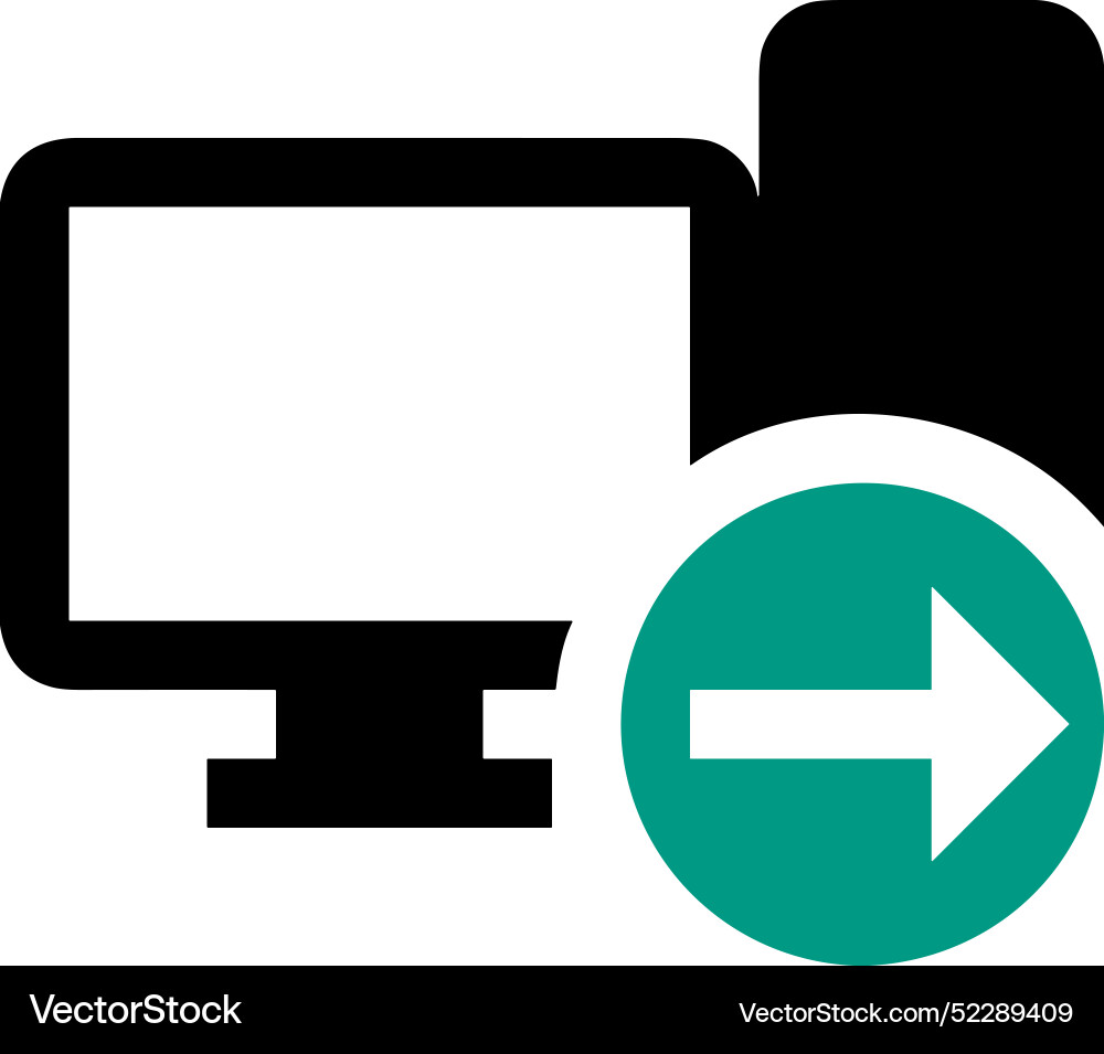 Technology and computer icon symbol image Vector Image