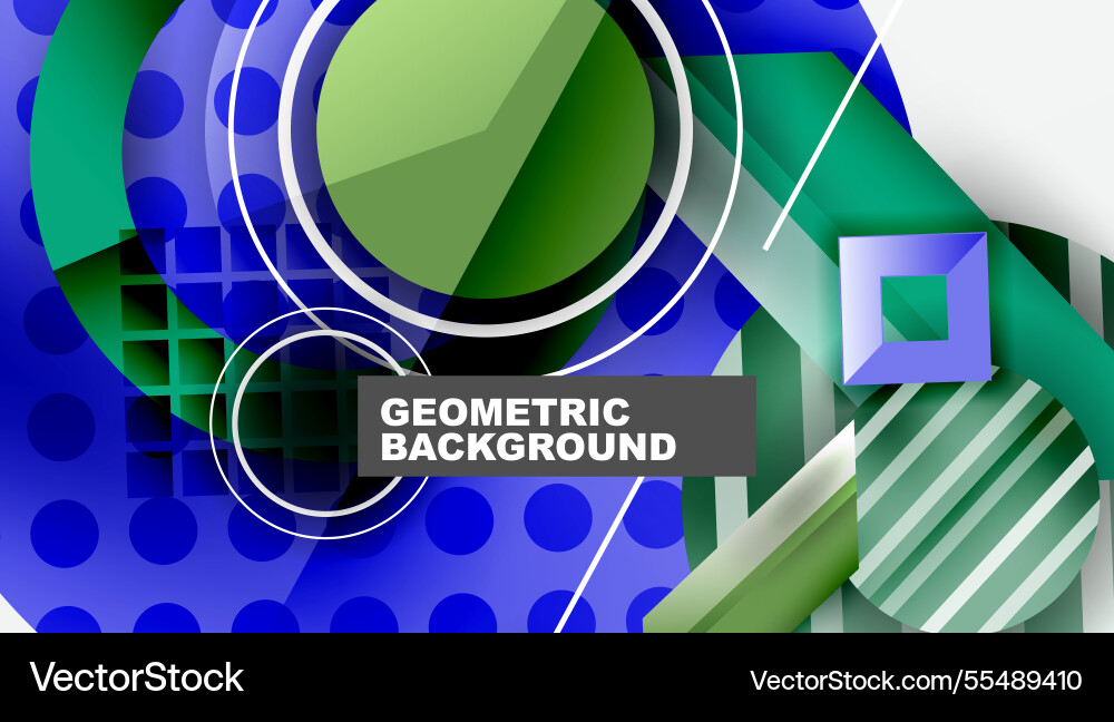Dynamic complex geometric abstract background Dynamic complex geometric abstract background vector image