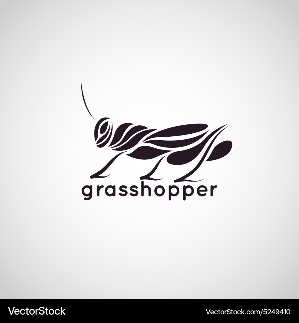Dynamic Grasshopper vector image