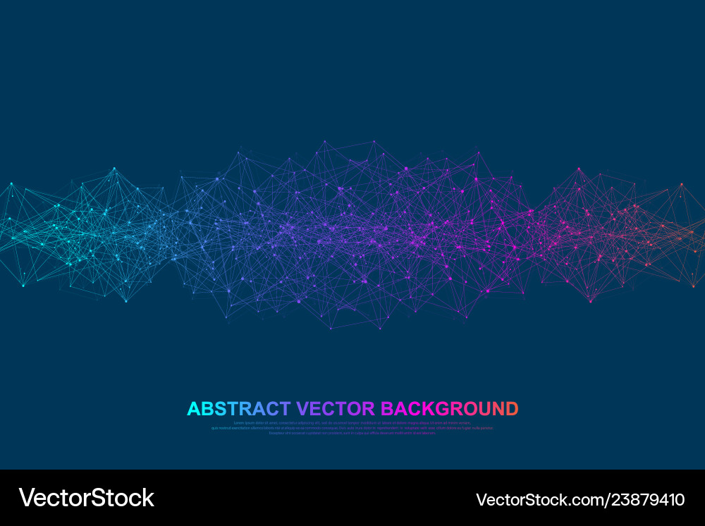 Futuristic abstract background blockchain Futuristic abstract background blockchain Vector Image