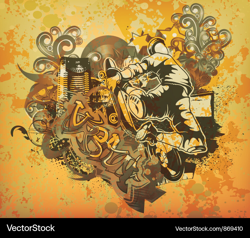 Urban background Royalty Free Vector Image - VectorStock