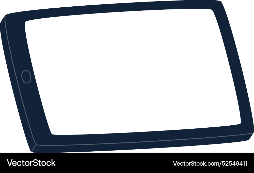 Drawing tablet device Royalty Free Vector Image